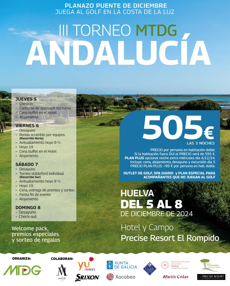 Cartel MTDG Andalucía 2024