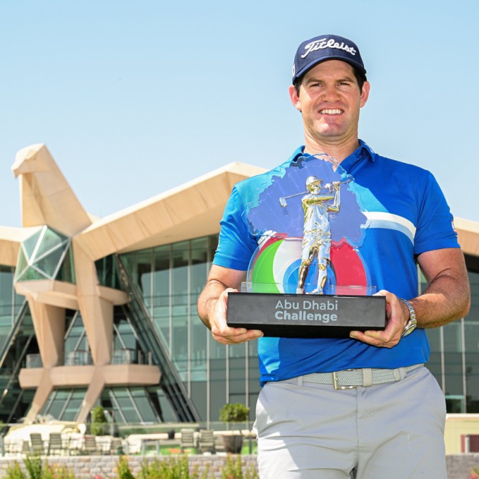 Gouveia gana con un espectacular eagle en el  Abu Dhabi Challenge