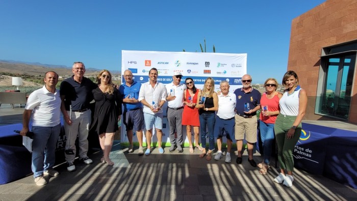 Ángel Martel ganador del  XVII Torneo Fundación Puertos de Las Palmas en Salobre Golf