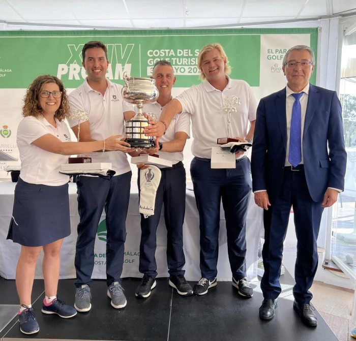 Turismo Costa del Sol reconoce la labor de profesionales del segmento del golf en el torneo Pro Am