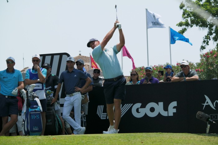 "Super Sábado" para Dechambeau que lidera con -9 el LIV Golf Andalucía