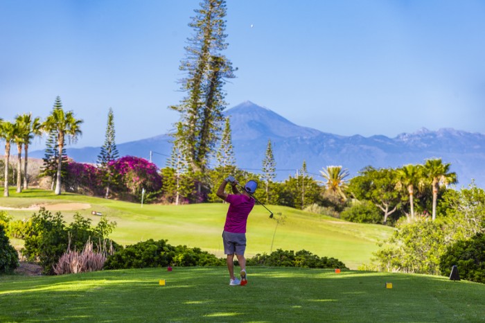 Todo preparado en el Tecina Golf para recibir a la cantera canaria.