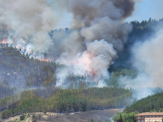 Nueva contribución de un campo de golf a la extinción de incendios en nuestro país