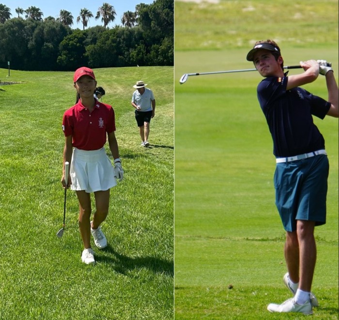 Isabel Martínez e Iván Bravo de Laguna, ganadores del la Copa Kennedy Esrkine