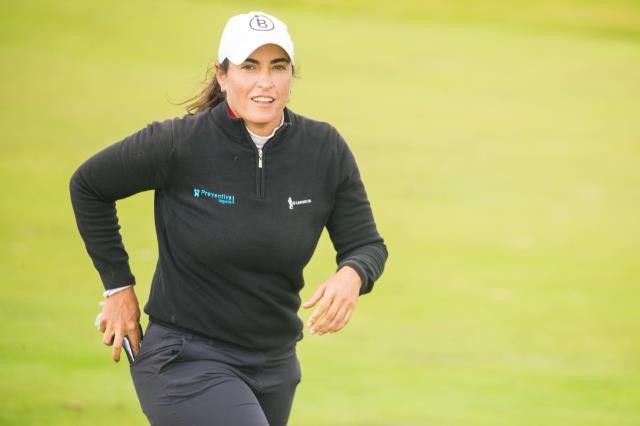 Ana Peláez y Carmen Alonso tras el  Scottish Open