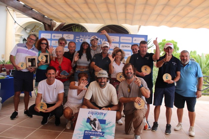 El humorista Jordi Ríos gana la cuarta prueba del Andalucía Equality Golf Cup celebrada en Benidorm