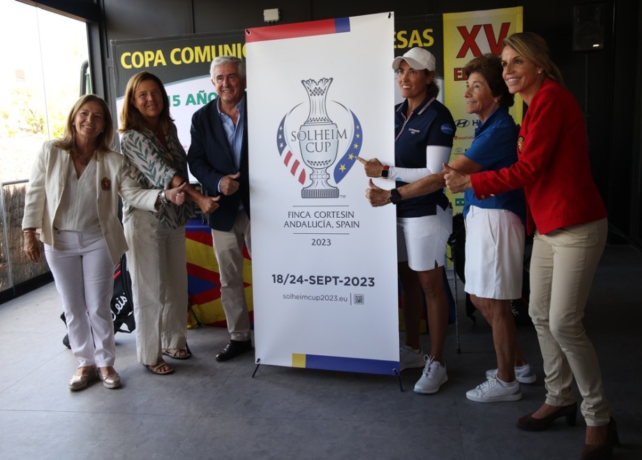 La Copa Comunicación y Empresas hacen visible elk apoyo del golf español a la Solheim Cup