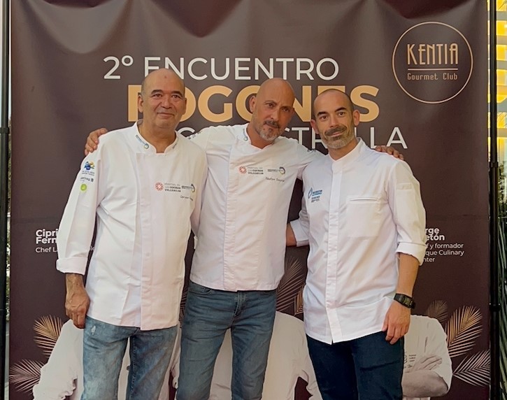 Kentia Gourmet Club celebró su segundo encuentro “Fogones con Estrella” con un menú a seis manos inolvidable 