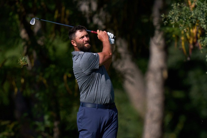 Jon Rahm ya está entrenando en el Club de Campo Villa de Madrid