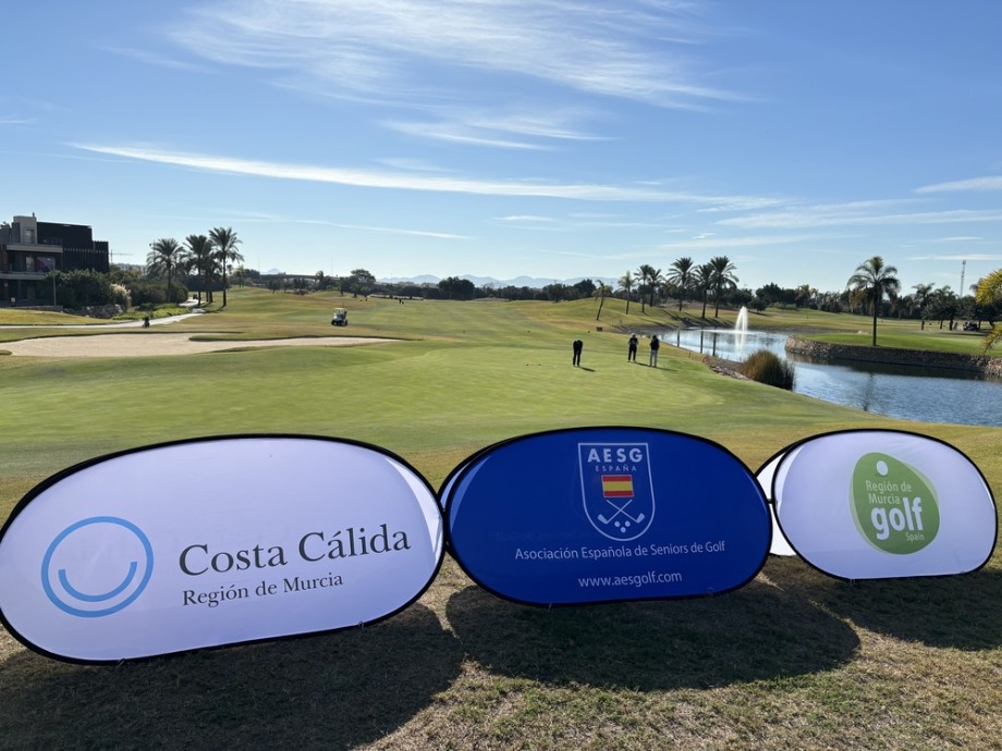 Gran éxito el 1º Puntuable Senior AESGOLF Caballeros 2024 en Murcia