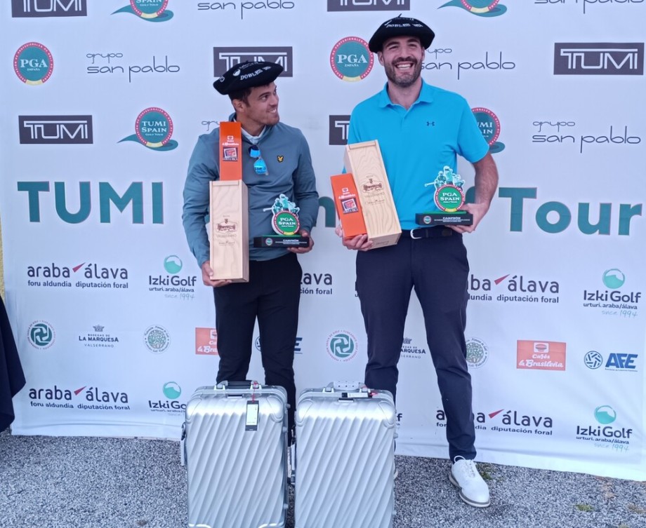 Borja Virto y David Borda ganadores del XX Campeonato Dobles de la PGA 