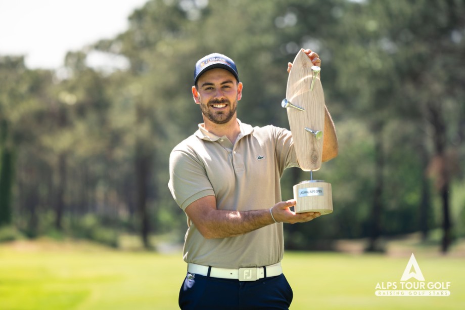 El francés Antoine Auboin ganador del Lacanau Alps Open 2024