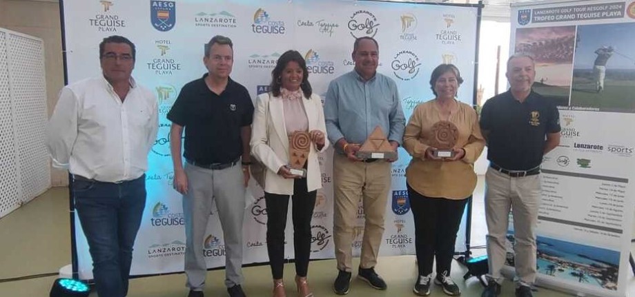 La III Copa de Medios de golf de Lanzarote y AESGOLF