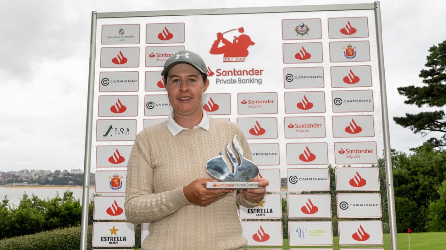 Nina Pegova logra su primera victoria en el Santander Golf Tour