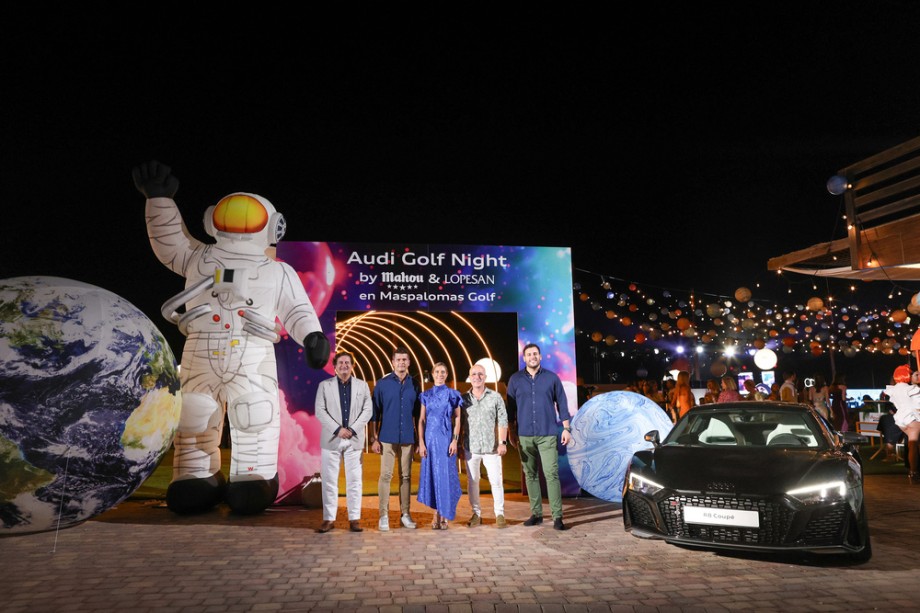 Audi Golf Night by Mahou & Lopesan: el cielo de Maspalomas brilla más que nunca