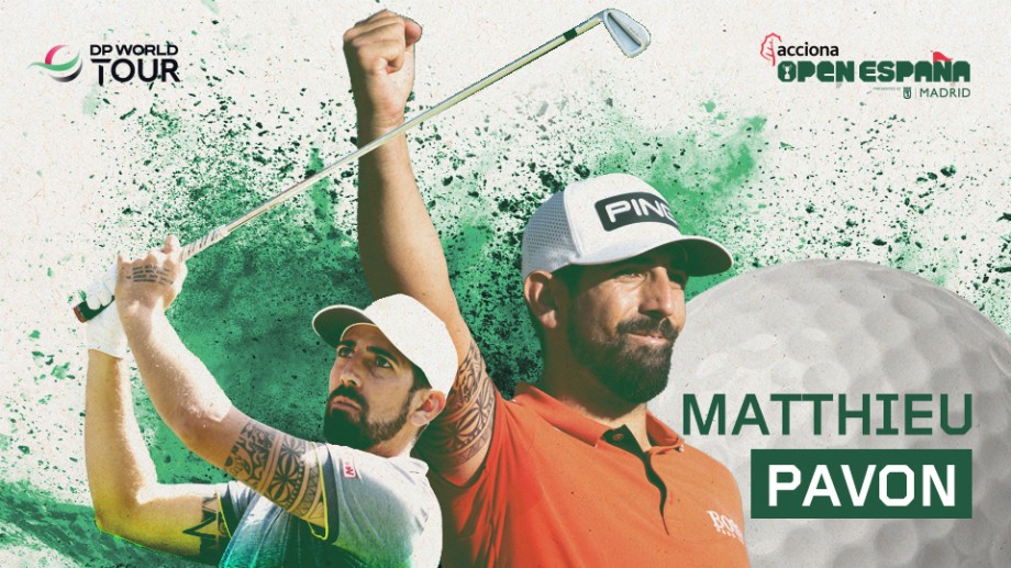 Matthieu Pavon defenderá su título en el Acciona Open de España Presented By Madrid 2024