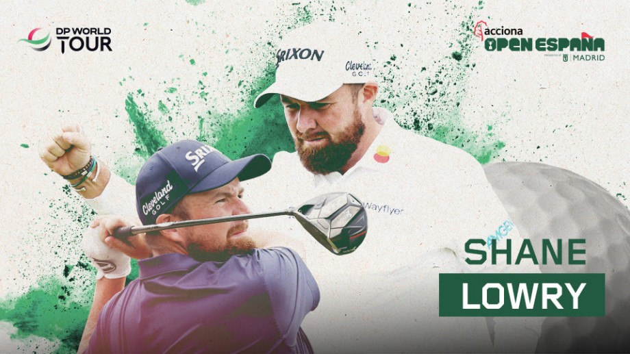 Shane Lowry también jugará el Acciona Open de España Presented By Madrid