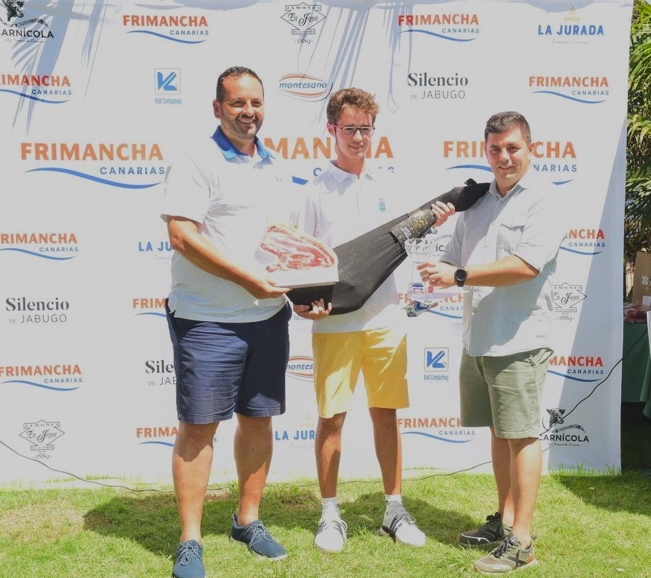 Iván Bravo de Laguna ganador Scratch del VI Torneo Frimancha Canarias