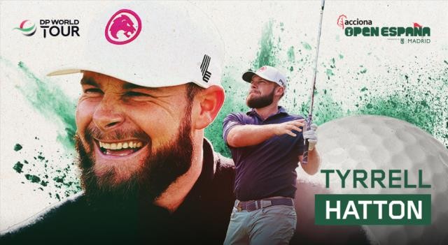 Tyrrell Hatton, también estará en el Acciona Open de España Presented by Madrid