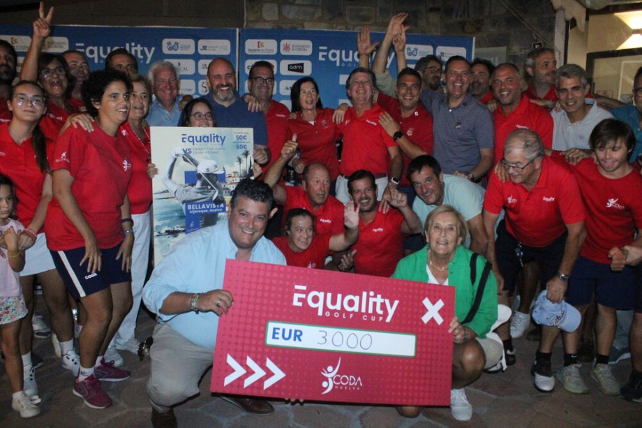 Victoria para el equipo de la CODA Huelva en el Equality Golf Cup Aljaraque Experience