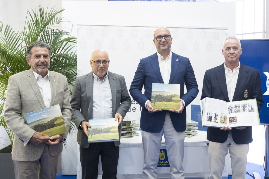 Presentado en el Cabildo de Gran Canaria ell libro conmemorativo del 130 Aniversario del Real Club de golf de Las Palmas