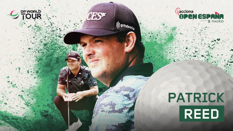 Patrick Reed confirma su participación en el Acciona Open de España Presented by Madrid