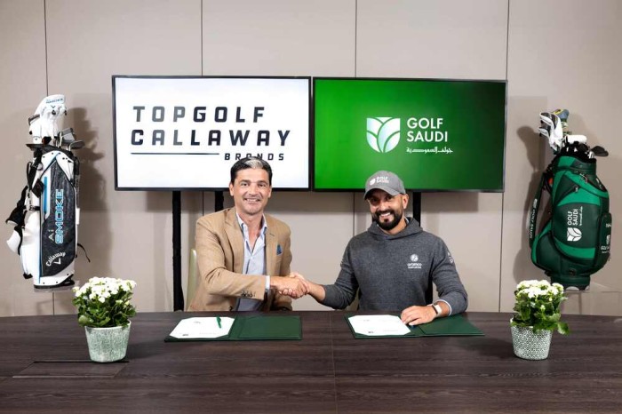 Golf Saudi se asocia con Topgolf Callaway Brands