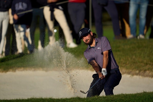 Ángel Hidalgo primer líder del ACCIONA Open de España presented by Madrid