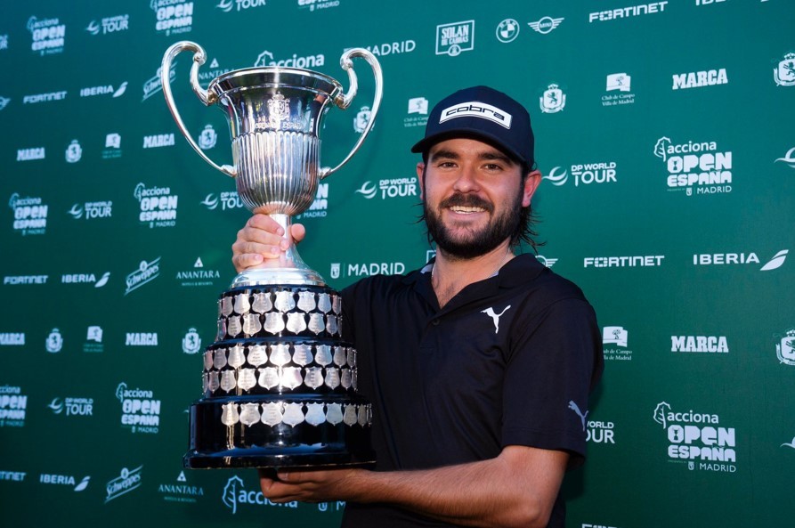 Ángel Hidalgo nuevo ganador del  ACCIONA Open de España presented by Madrid