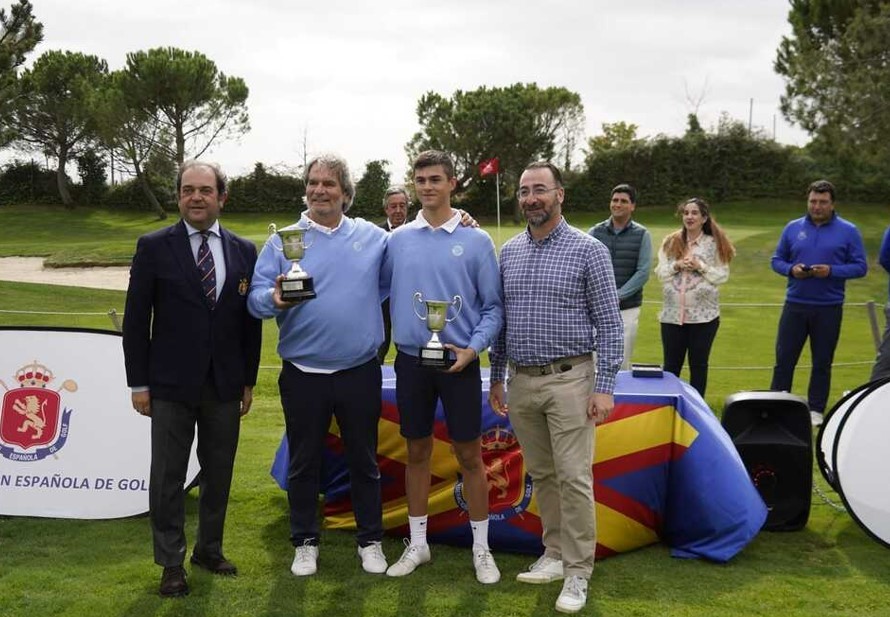 José Ángel Pérez y Fernando Agrelo campeones de España Dobles de Pitch & Putt