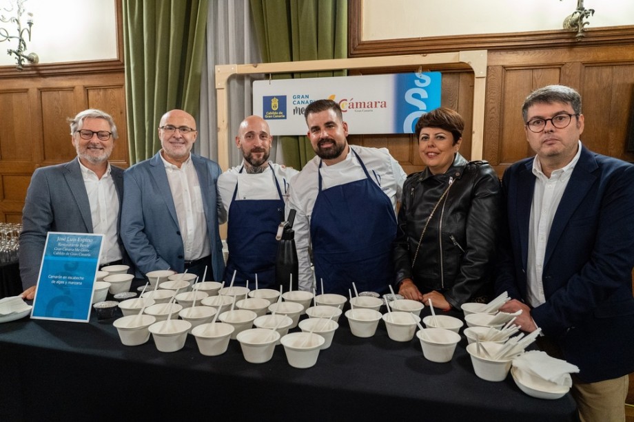 La cocina tradicional de Gran Canaria, basada en el producto, cautiva a la prensa internacional en Gastronomika 