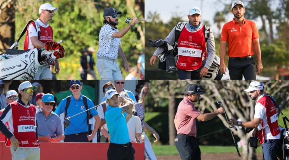 Los caddies españoles brillan en el Estrella Damm N.A. Andalucía Masters 