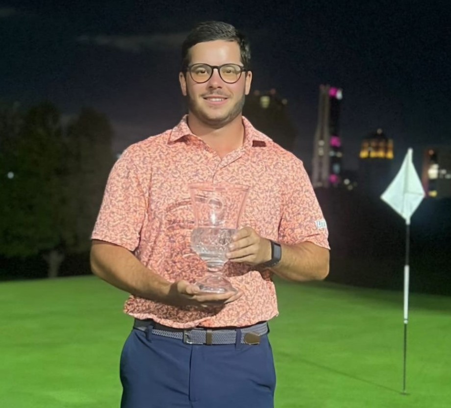 El canario Juan Luis de Bethencourt Duque ganador del Champion at Monterrey Collegiate Classic