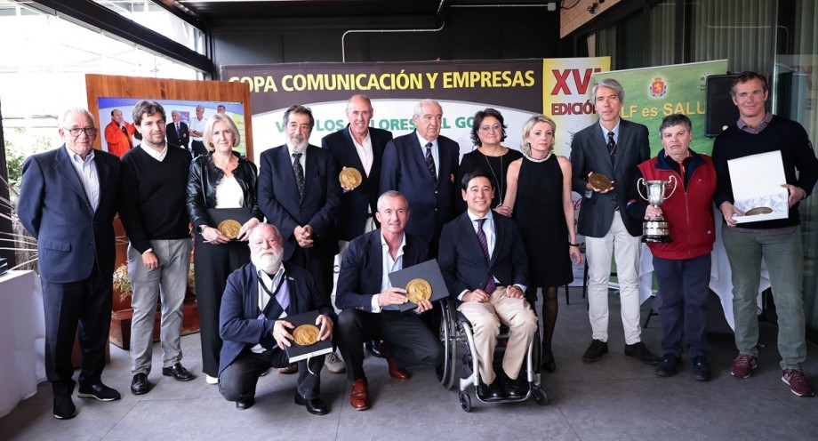 La Copa Comunicación y Empresas rinde homenaje a Constantino Mediavilla