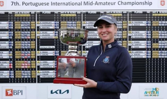 Triunfo de Alicia Fajardo en el Campeonato Internacional Mid Amateur de Portugal