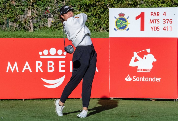 Ana Peláez lidera la primera jornada del Santander Campeonato de España de Profesionales Femenino