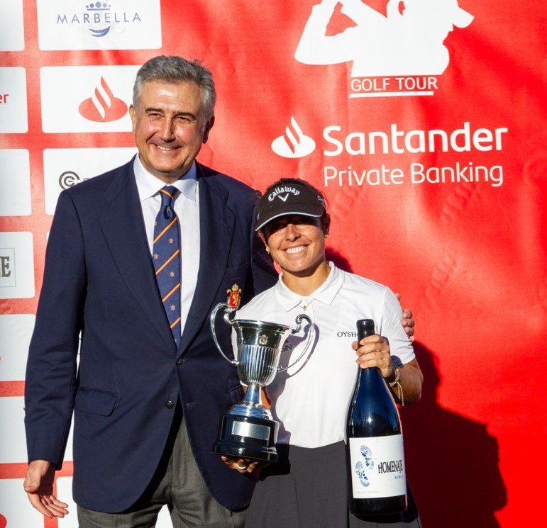 Ana Peláez, domina y gana el Santander Campeonato de España de Profesionales Femenino