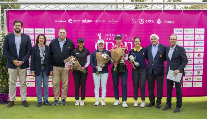 Triunfo de Carlota Ciganda en el Andalucía Costa del Sol Open de España presented by Oysho 