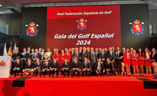 “Gracias, Gonzaga”, el unánime reconocimiento de la Gala del Golf Español 2024