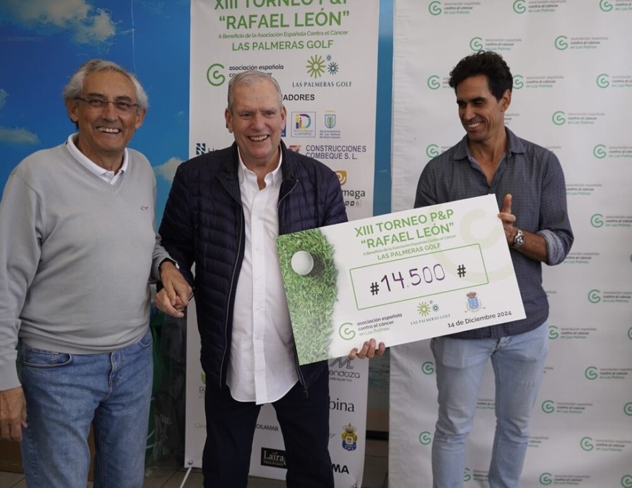 14.500€ recaudados contra el cáncer en el XII Torneo de P&P Rafael León