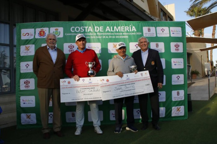 Víctor Casado nuevo campeón de España Profesional Senior y Jua Quirós en Súper Senior