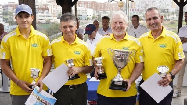 Victoria del equipo formado por  Antonio Esteban, José Sintes, Carlos Vega y Félix Melián en el III Open de P&P